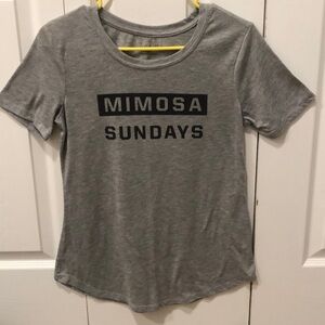 Zoe&Liv Mimosa Sunday tshirt